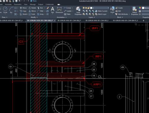 Modelagem 3D de tubulação